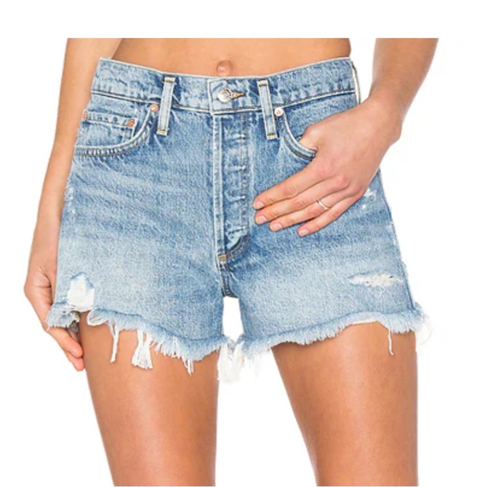 Agolde Parker Vintage Cut Off Shorts